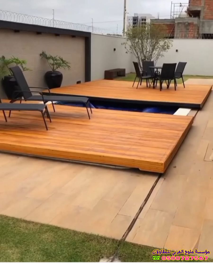 تغطية المسابح الكهربائية ومظلات المتحركة بجدة 